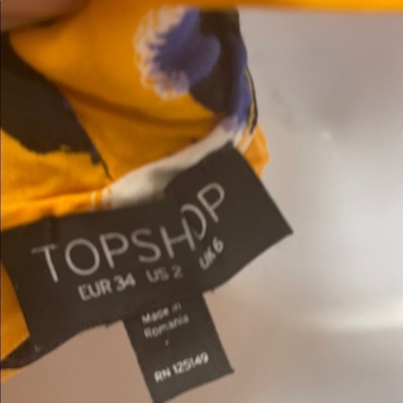 Top Shop Leopard Sprint Pleat Suntop - Picture 8 of 9